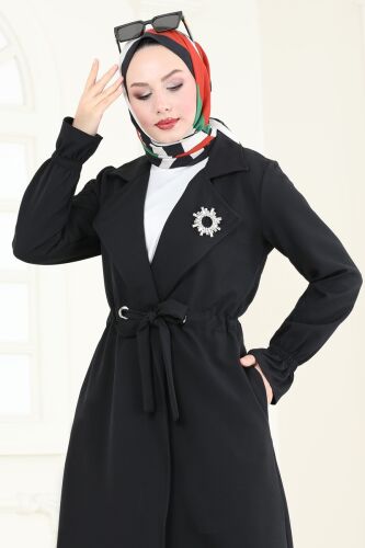 Overcoat 5653EDF311 Black - 4