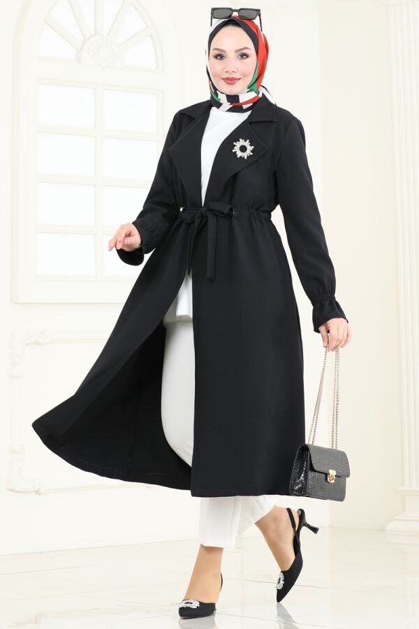 Overcoat 5653EDF311 Black - 2