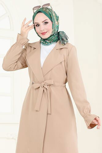 moda selvim Overcoat 5653EDF311 Vision - Thumbnail