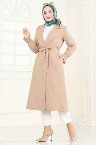 moda selvim Overcoat 5653EDF311 Vision - Thumbnail