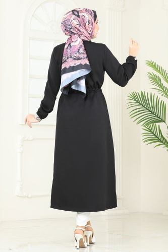 moda selvim كاب أسود 5669EDF311 - Thumbnail
