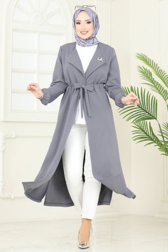 E.D.F. - Overcoat 5669EDF311 Gray