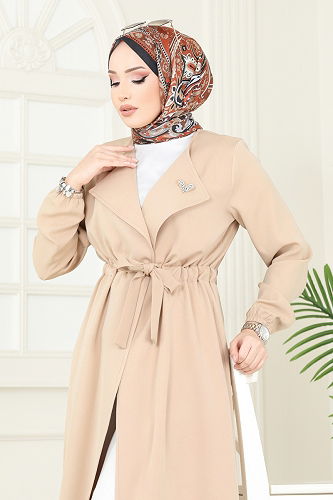 moda selvim Overcoat 5669EDF311 Vision - Thumbnail