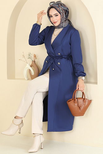 moda selvim كاب كحلي 5721EDF311 - Thumbnail