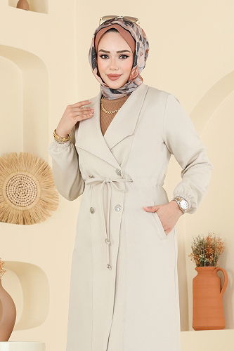 moda selvim كاب بيج 5721EDF311 - Thumbnail