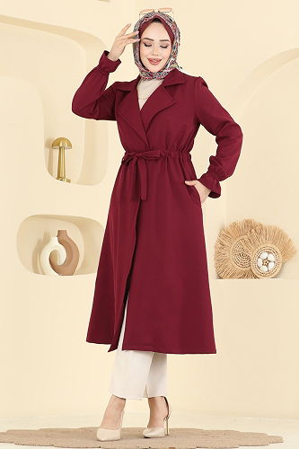 moda selvim كاب خمري 5732EDF311 - Thumbnail