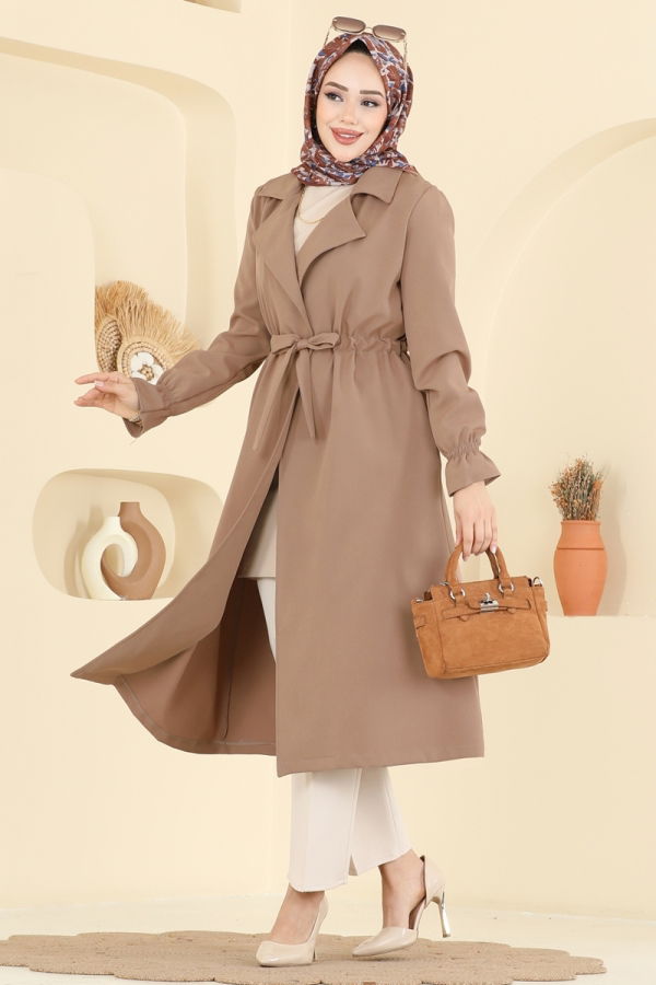 Modaselvim Overcoat / Coat Overcoat 5732EDF311 Dark Vision