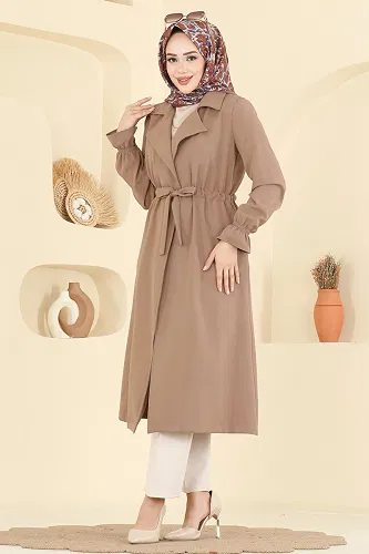 moda selvim Overcoat 5732EDF311 Dark Vision - Thumbnail