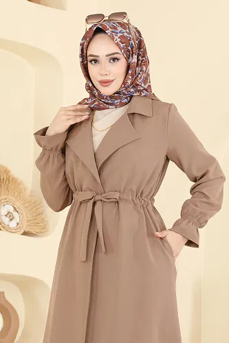 moda selvim Overcoat 5732EDF311 Dark Vision - Thumbnail