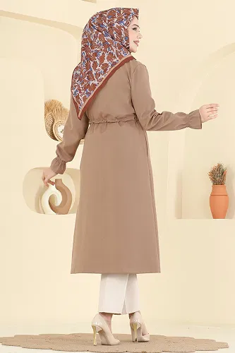 moda selvim Overcoat 5732EDF311 Dark Vision - Thumbnail