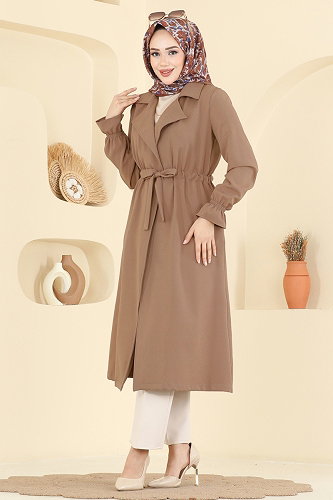 moda selvim Overcoat 5732EDF311 Dark Vision - Thumbnail