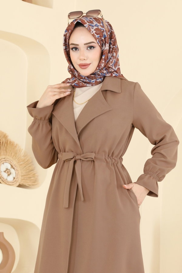 Modaselvim Overcoat / Coat Overcoat 5732EDF311 Dark Vision