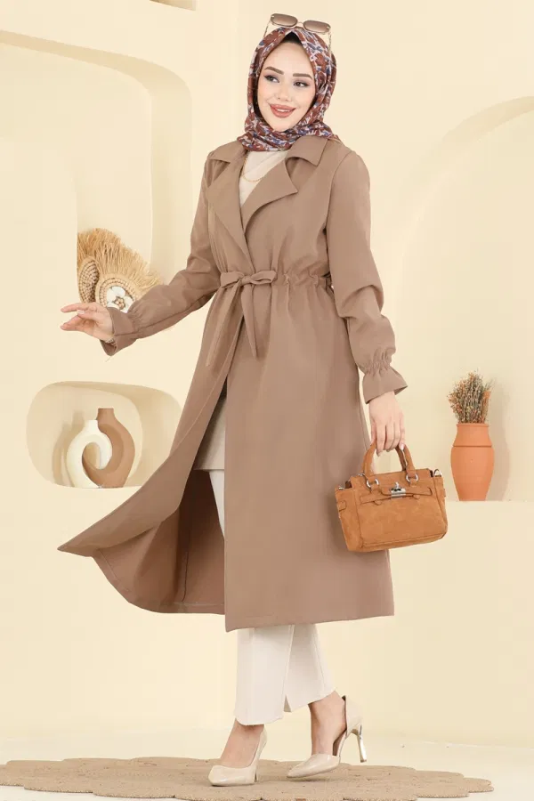 Modaselvim معطف/كاب كاب بيج غامق 5732EDF311