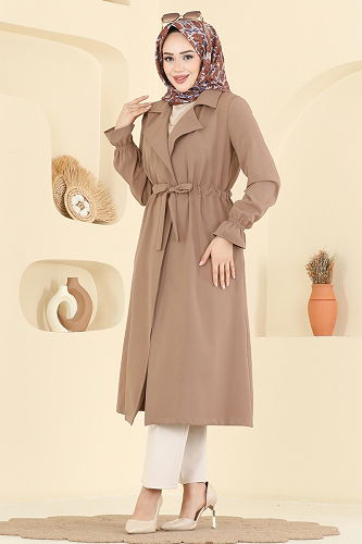 moda selvim كاب بيج غامق 5732EDF311 - Thumbnail