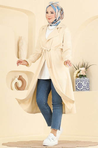 moda selvim كاب بيج 5732EDF311 - Thumbnail