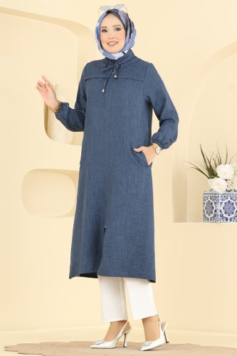 M.P. - Overcoat 6065MP806 Indigo