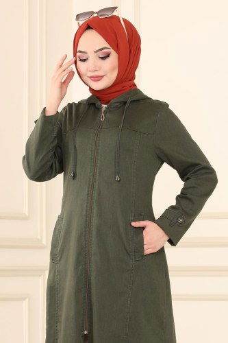 moda selvim 6133MZ203 العفني ملابس قصيره - Thumbnail