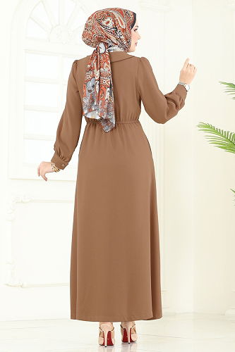 moda selvim كاب لاتيه 6214BSK463 - Thumbnail