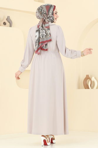 moda selvim كاب بيج 6214BSK463 - Thumbnail