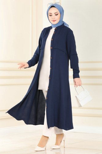 S.V.L. - 6532S324 كحلي ملابس قصيره