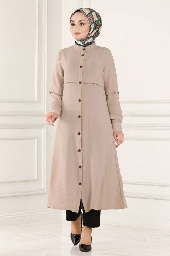 moda selvim 6532S324 فيزيون ملابس قصيره - Thumbnail