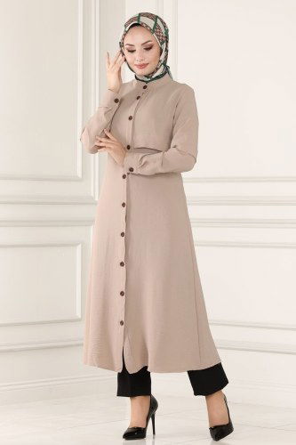 moda selvim 6532S324 فيزيون ملابس قصيره - Thumbnail