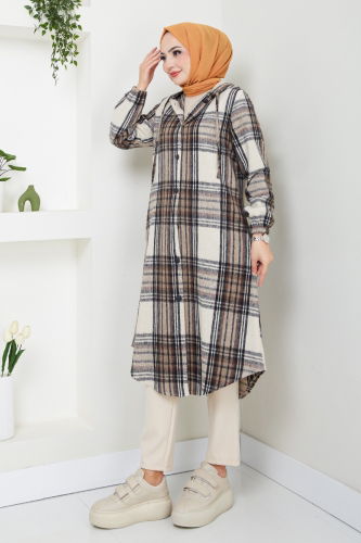 MRV S.V.L. - Overcoat 6910S982-M Brown