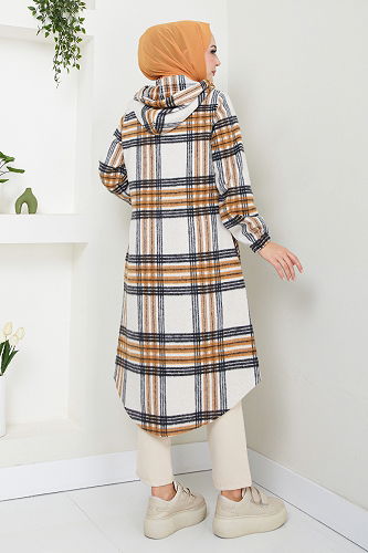 moda selvim Overcoat 6910S982-M Vision - Thumbnail