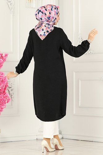 moda selvim حاوية أسود 7013TRT545 - Thumbnail