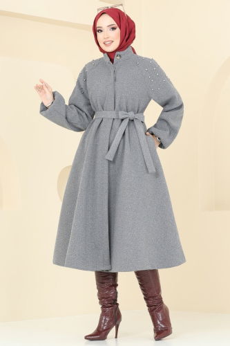 T.R.T. - Overcoat 7020TRT545 Gray