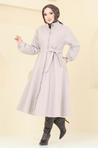 T.R.T. - Overcoat 7020TRT545 Stone