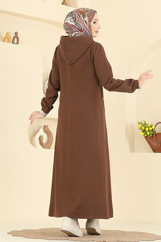 moda selvim كاب بني 7917ORG1169 - Thumbnail