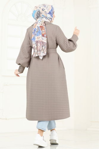 moda selvim Overcoat 8012TRT545 Vision - Thumbnail