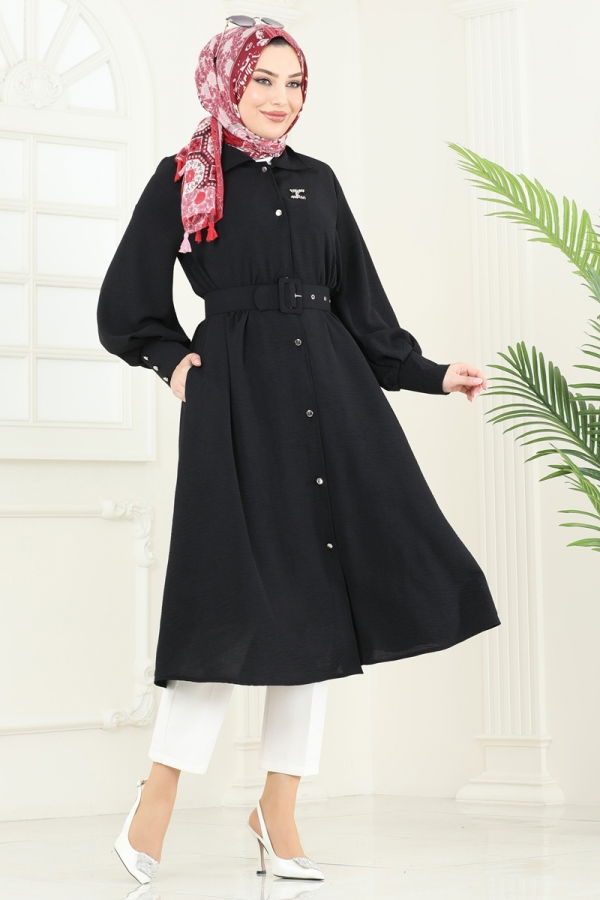 Modaselvim معطف/كاب كاب أسود 8020TRT545
