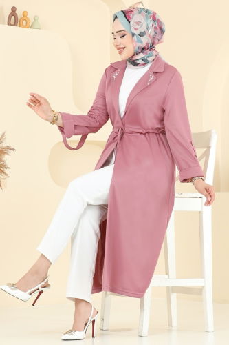 P.L.K. - Overcoat 9155PLK541 Rose Dried