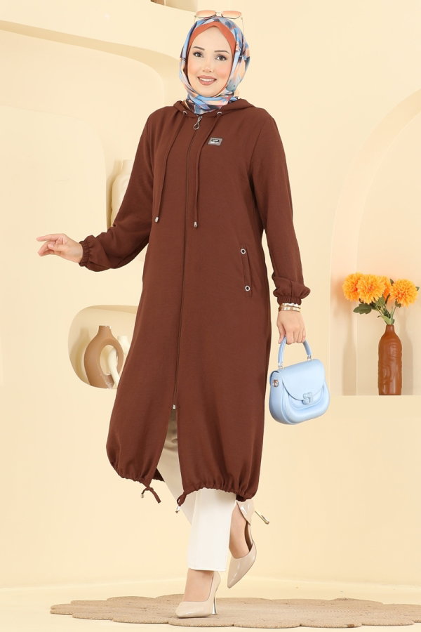 Modaselvim معطف/كاب كاب عسلي 9233PLK541