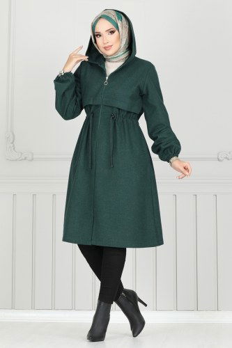 moda selvim كاب زيتي 0503BG354 - Thumbnail