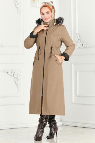 moda selvim Overcoat / Coat 0826MSA980 Vision - Thumbnail