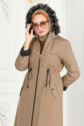 moda selvim Overcoat / Coat 0826MSA980 Vision - Thumbnail