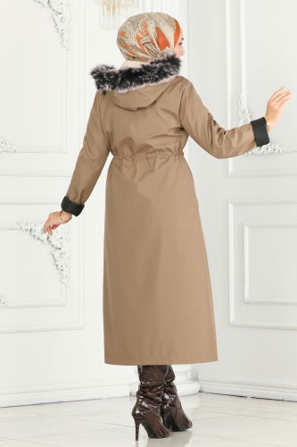 moda selvim Overcoat / Coat 0826MSA980 Vision - Thumbnail