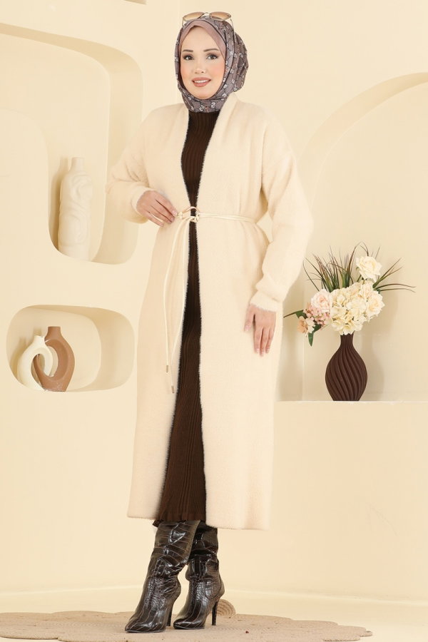 Modaselvim Topper Overcoat / Coat 202654FNM1211 Stone