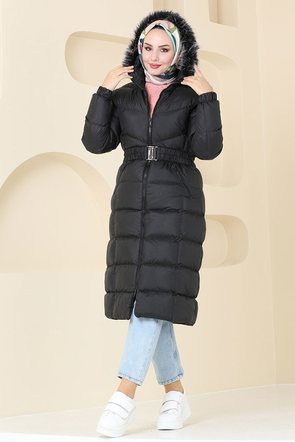 A.L. - Overcoat / Coat 4023AL357 Black