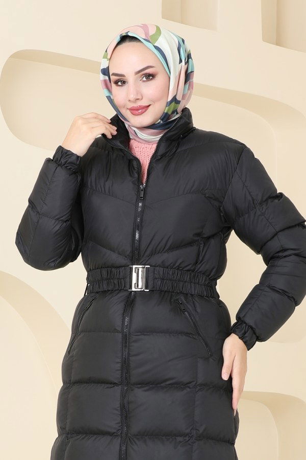 Overcoat / Coat 4023AL357 Black - 3