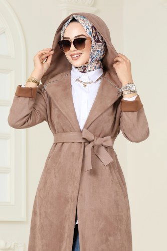 moda selvim كاب بيج 4398AL357 - Thumbnail