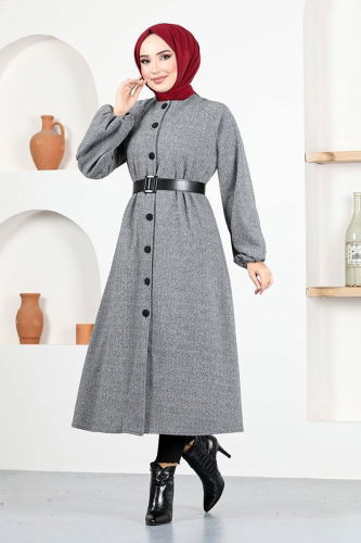 MRV M.S.L. - كاب رمادي غامق MSL21086-M