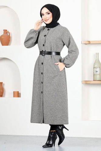 MRV M.S.L. - OVERCOAT MSL21086-M Light Gray