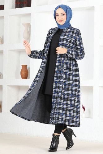 MRV M.S.L. - Overcoat MSL5970-M Saxe