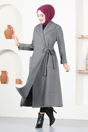 MRV N.Y.A. - Overcoat NYA2411-M Gray