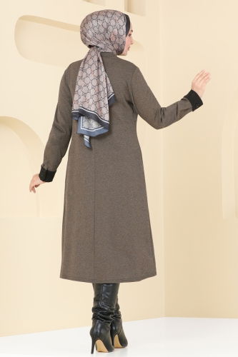 moda selvim Overcoat PL9081 Vision - Thumbnail