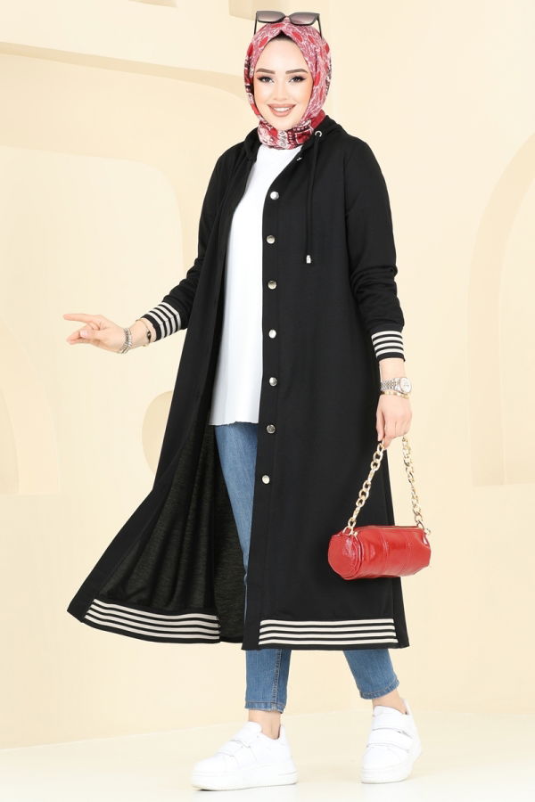 Overcoat PL9111 Black - 1